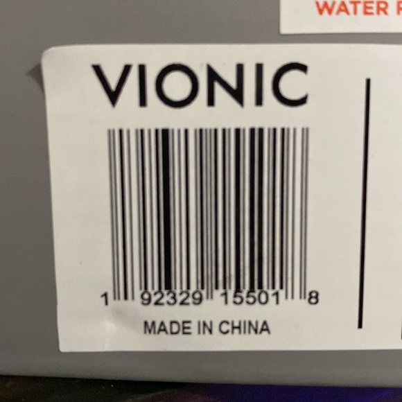 Vionic Mable Grey & Pink Size 10 - Never Worn - Picture 6 of 6